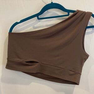 One shoulder fashion nova crop top XL
